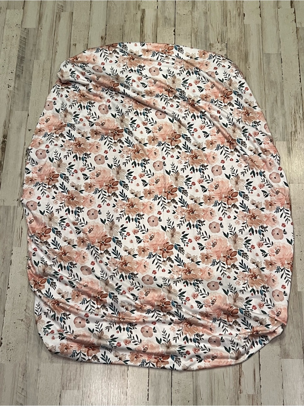 Copper Pearl Premium Knit Fitted Crib Sheet- Autumn